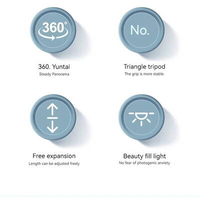 Selfie Stick cu Telecomanda, 175cm - Techsuit (K28) - Black