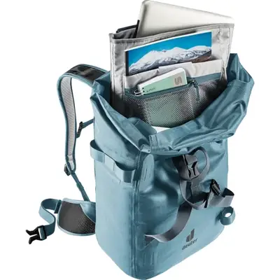 Bicycle backpack - Deuter Amager 25+5 Atlantic