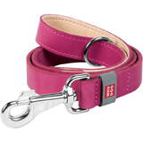 Natural leather dog leash WAUDOG W. 20mm, lgth. 122cm pink