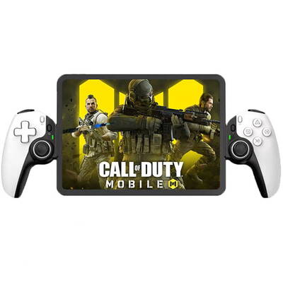 Gamepad Controller fara Fir cu Bluetooth pentru Telefon, Tableta, Switch/PS4, 400mAh - Techsuit (BSP-D9) - White
