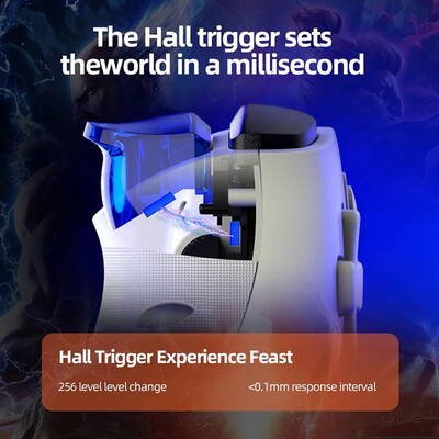 Gamepad Controller fara Fir cu Bluetooth pentru Telefon, Tableta, Switch/PS4, 400mAh - Techsuit (BSP-D9) - Blue