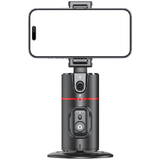 Gimbal pentru Telefon cu Gesture Recognition, 1200mAh - Techsuit (P02) - Black