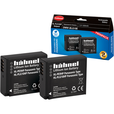 HAHNEL Hhnel Battery Panasonic HL-PLG10HP / DMW-BLG10E Twin Pack