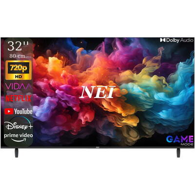 Televizor NEI Smart TV 32NE4901 Seria NE4901 80cm negru HD Ready