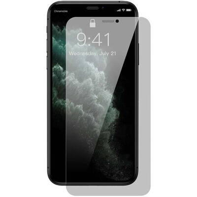 Szkło hartowane z filtrem prywatyzującym 0.3mm Baseus do iPhone XR / 11