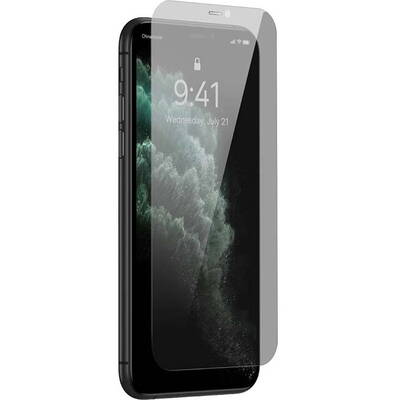 Szkło hartowane z filtrem prywatyzującym 0.3mm Baseus do iPhone XR / 11