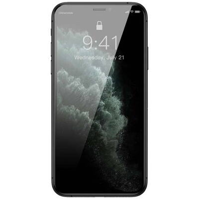 Szkło hartowane z filtrem prywatyzującym 0.3mm Baseus do iPhone XR / 11