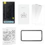 Szkło hartowane z powłoką przeciwpyłową 0.3mm Baseus Crystal do iPhone 14 Pro Max (2szt)