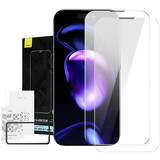 Szkło hartowane z powłoką przeciwpyłową 0.3mm Baseus Crystal do iPhone 14 Pro Max (2szt)