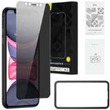Szkło hartowane z filtrem prywatyzującym 0.3mm Baseus do iPhone 11/XR