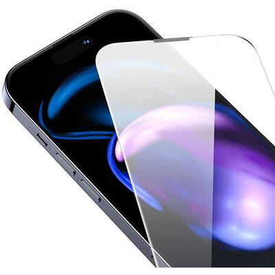 Szkło hartowane Baseus Corning do iPhone 14 Pro z filtrem przeciwpyłowym