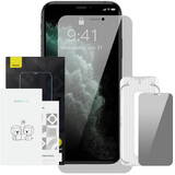 Szkło hartowane Baseus Crystal Privacy Protection 0.3mm do iPhone X/XS
