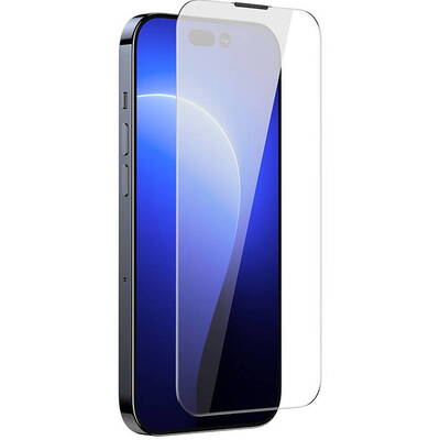 Szkło hartowane z powłoką przeciwpyłową 0.3mm Baseus Crystal do iPhone 14 Pro (2szt)
