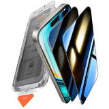 Torras Privacy tempered glass Install Master Privacy for iPhone 16 Plus