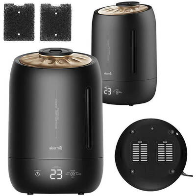 Ultradźwiękowy nawilżacz powietrza Deerma F600 Czarny