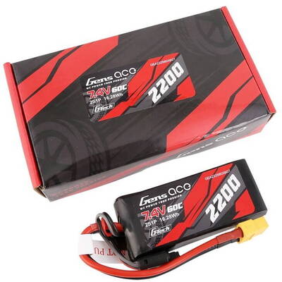 Gens ace Akumulator GensAce G-Tech LiPo 2200mAh 7.4V 60C 2S1P XT60