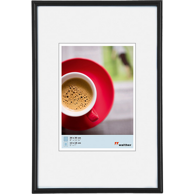 Rama foto Walther Galeria Black 20x30