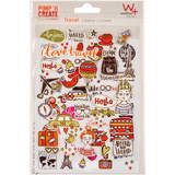 Walther Adhesive sticker Travel
