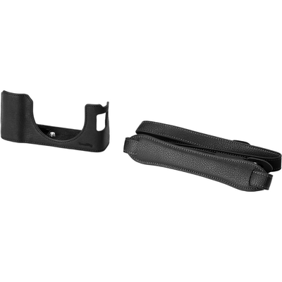 SmallRig 4700 Leather Half Case Kit for FUJIFILM X100VI (Black)