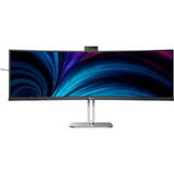 Monitor Philips 49B2U6903CH Curbat 48.8 inch DQHD VA 4 ms 100 Hz Webcam Thunderbolt HDR