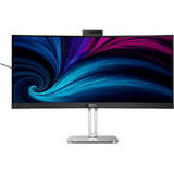 Monitor Philips LED 34B2U6603CH Curbat 34 inch UWQHD VA 4 ms 120 Hz Webcam Thunderbolt HDR