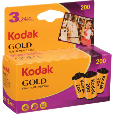 Kodak 135 Gold 200 Carded 24x3