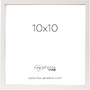 Rama foto Focus Rock White 10x10