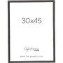 Rama foto Focus Can-Can Aluminium Black 30x45