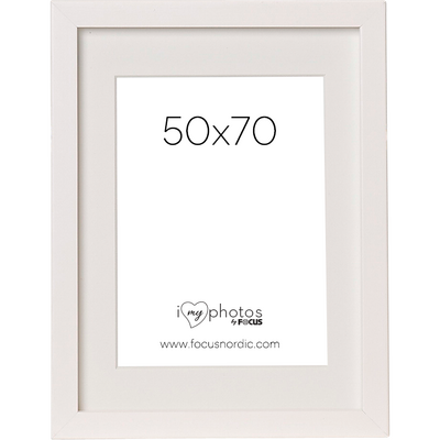 Rama foto Focus Vivaldi White 50x70