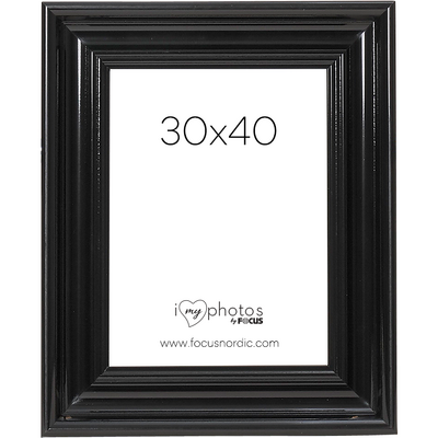 Rama foto Focus Charleston Black 30x40