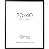 Rama foto Focus Soul Black 30x40 Plexi