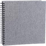 Rama foto Focus Base Line Canvas Wire-O 30x30 Grey w. Black Sheets