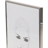 Rama foto Focus Can-Can Shiny Silver 40x60