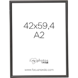 Rama foto Focus Can-Can Aluminium Black 42x59,4 (A2)