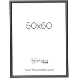 Rama foto Focus Can-Can Aluminium Black 50x60