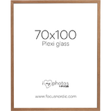 Rama foto Focus Soul Oak veneer 70X100 Plexi
