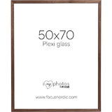 Rama foto Focus Soul Walnut veneer 50X70 Plexi