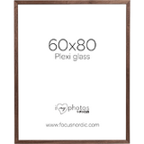 Rama foto Focus Soul Walnut veneer 60X80 Plexi
