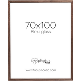 Rama foto Focus Soul Walnut veneer 70X100 Plexi