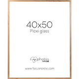 Rama foto Focus Soul Oak veneer 40x50 Plexi