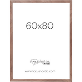 Rama foto Focus Soul Walnut veneer 60x80