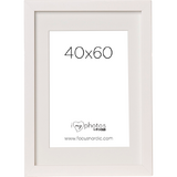 Rama foto Focus Vivaldi White 40x60