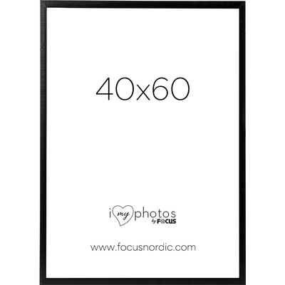 Rama foto Focus Soul Black 40x60