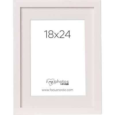 Rama foto Focus Vivaldi White 18x24