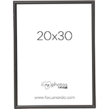 Rama foto Focus Can-Can Aluminium Black 20x30
