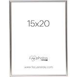 Rama foto Focus Can-Can Shiny Silver 15x20
