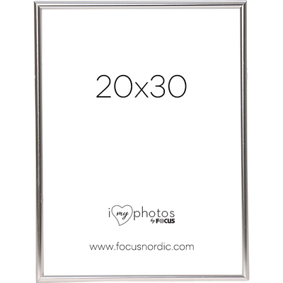 Rama foto Focus Can-Can Shiny Silver 20x30
