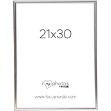 Rama foto Focus Can-Can Shiny Silver 21x30