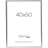 Rama foto Focus Can-Can Shiny Silver 40x50