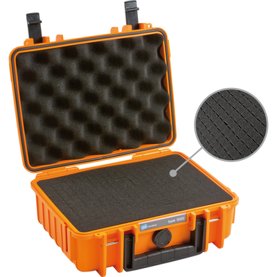 BW Outdoor Cases Type 1000 / Orange (pre-cut foam)